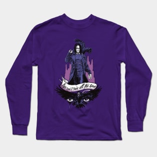 the crow 2 side Long Sleeve T-Shirt